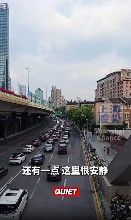 美国游客把上海夸爆了 从地铁到天桥赞不绝口